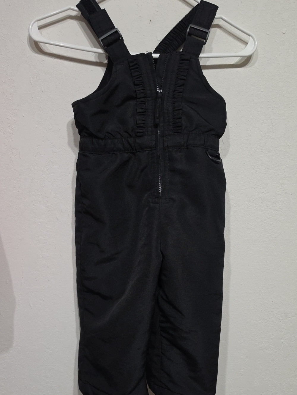 Wonderkids Black Kids Snow Overalls